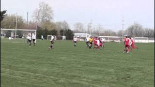 Jordan Roe brakes down 3 defenders