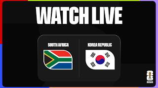 WATCH LIVE | South Africa v Korea Republic | Group Stage A | FIFA World Cup 2026™