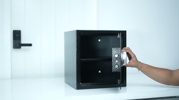 LAVNA Digital Fingerprint Safe Locker setup video