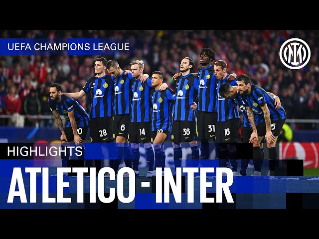 CHAMPIONS LEAGUE HIGHLIGHTS | ATLETICO MADRID 2-1 INTER (3-2 on penalties) ⚫🔵