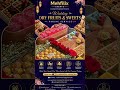 ✨Premium Dry Fruits & Delicious Sweets Packing Service for Weddings, Engagements & Special Occasions