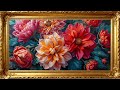 Garden of Colors – 4K Floral Art Wallpaper for TV Display | 4K Frame TV Art