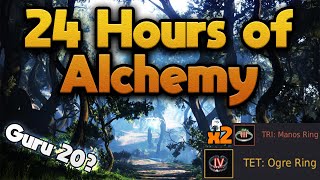 24hours of Alchemy & Enhancing TET/TRI accessories | Daily Dose of BDO #57