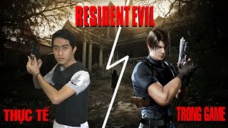 Resident Evil in Real Life | Trò chơi thực tế kinh dị hài