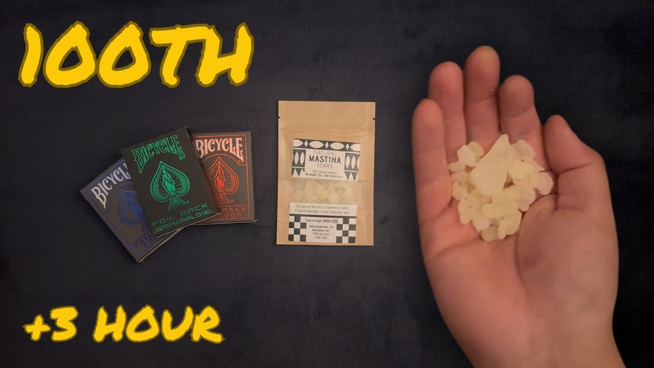 The 100th Gum Chewing 'n' Solitaire ASMR Special