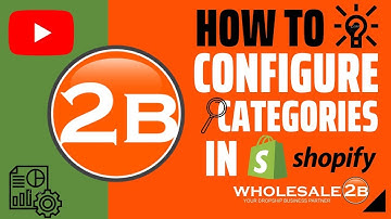 HOW TO CONFIGURE CATEGORIES (Shopify Plan: Step 6)