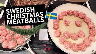 How To Make SWEDISH CHRISTMAS MEATBALLS!