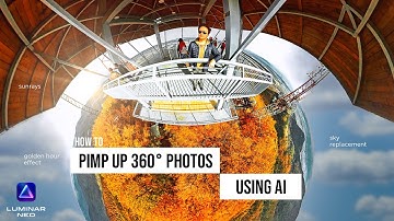 How to bring 360 photos to the next level w/ LUMINAR NEO and some AI power | Gaba_VR