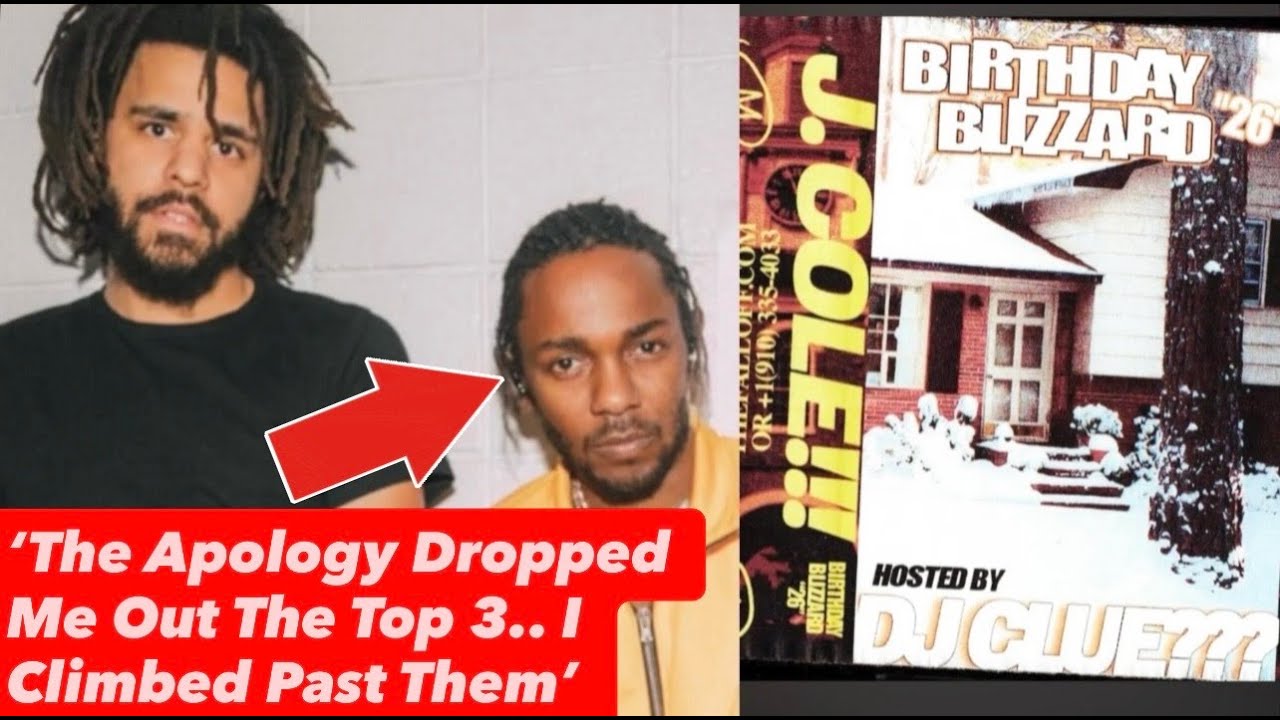 J Cole ADDRESSES KENDRICK LAMAR APOLOGY In BIRTHDAY BLIZZARD FREESTYLE & SENDS MESSAGE
