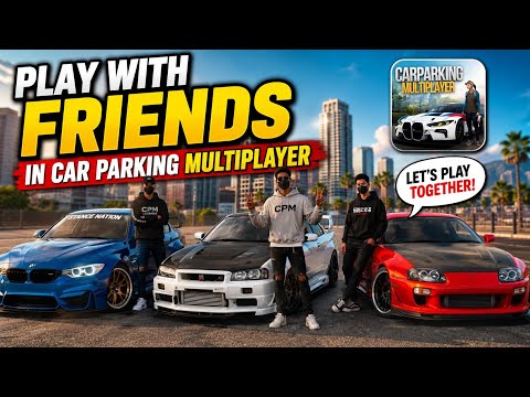 How to Create Room & Play With Friends in Car Parking Multiplayer | Level Unlocked 