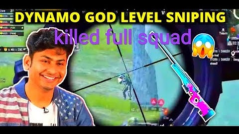 Dynamo killed full squad with awm, Dynamo patt se headshot