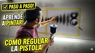 Cómo regular pistola para pintar