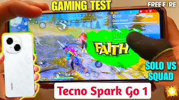 Tecno Spark Go 1 Free Fire Test | Tecno Spark Go 1 FF Gameplay Test | Tecno Spark Go 1 Gaming Test