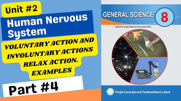 Class 8 new science book chapter 2 part 4 || Human Nervous System || Class 8 new science book 2023