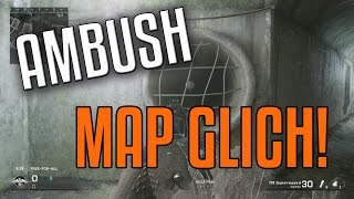 INSANE GLITCH SPOT ON AMBUSH!! (MODERN WARFARE REMASTERED)