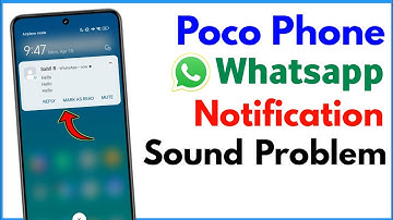 Poco M2 Pro Whatsapp Notification Sound Problem | Whatsapp Notification Sound Not Working Poco
