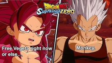 DRAGON BALL: Sparking! ZERO - Unique Interactions | SSJ4 Goku, Gomah, Uub and more