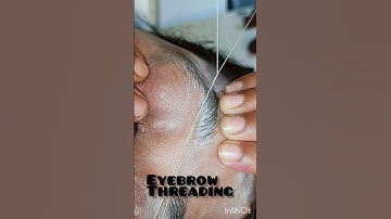 Eyebrow threading #eyebrowthreading #shorst #eyebrows #threading #viral