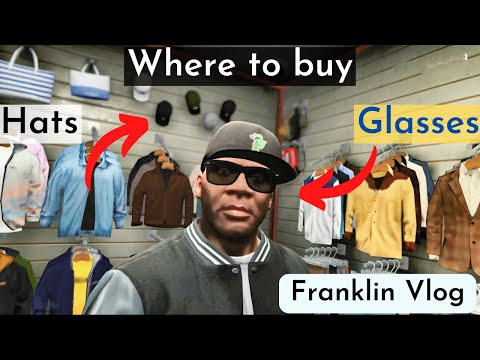 GTA V - Where to buy Hats 🤠 Glasses 👓 in GTA 5 