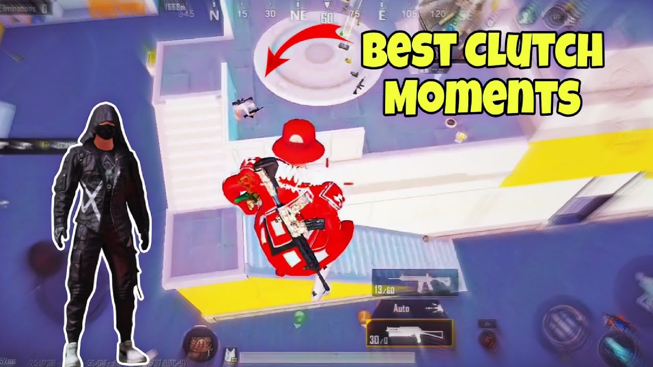 Best clutches montage| Pubg mobile 1v4 1v3 #pubg - YouTube