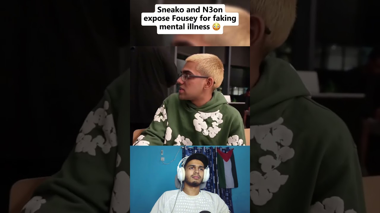 SNEAKO & N3ON Expose Fousey for Faking Mental illness
