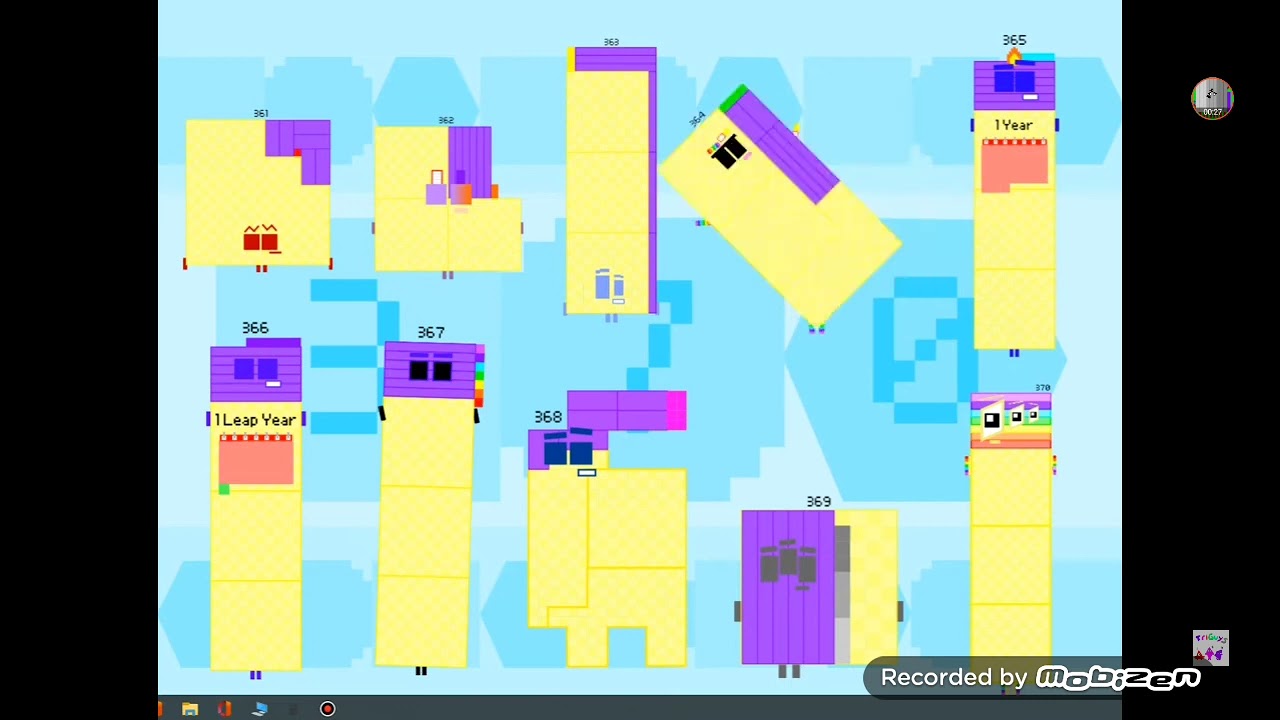 numberblocks band retro 361 - 370 (EACH SOUND) (FAMMADE) - YouTube