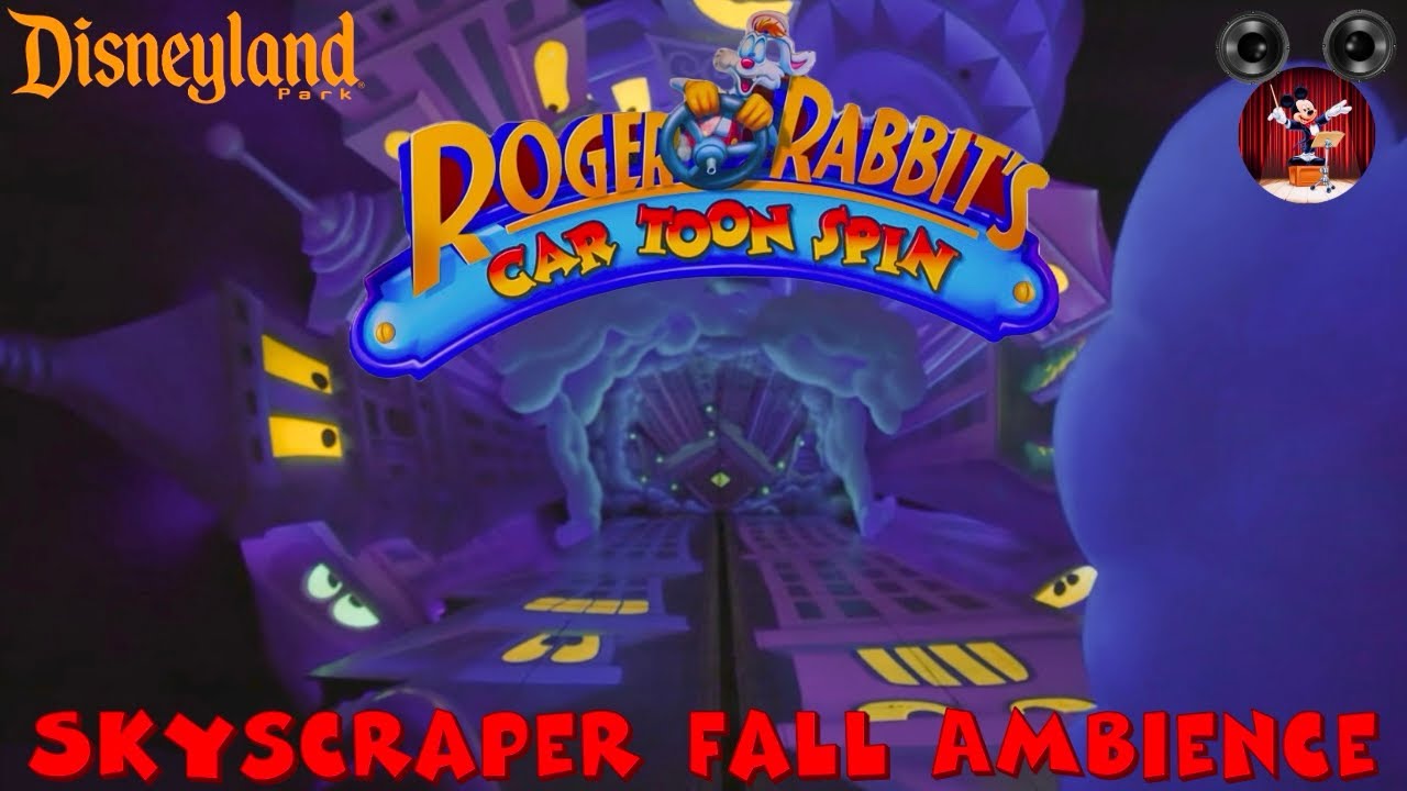 Roger Rabbit’s Car Toon Spin - Skyscraper Fall Ambience (Source Audio) | Disneyland Park