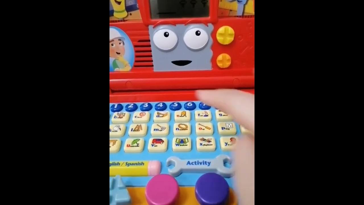 VTech Handy Manny Learning Construction Laptop YouTube