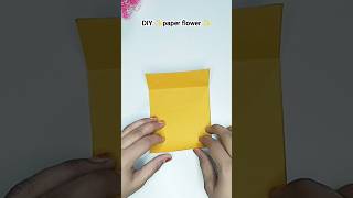 diy paper flower | #papercraft #paperflower #craftideas #shorts