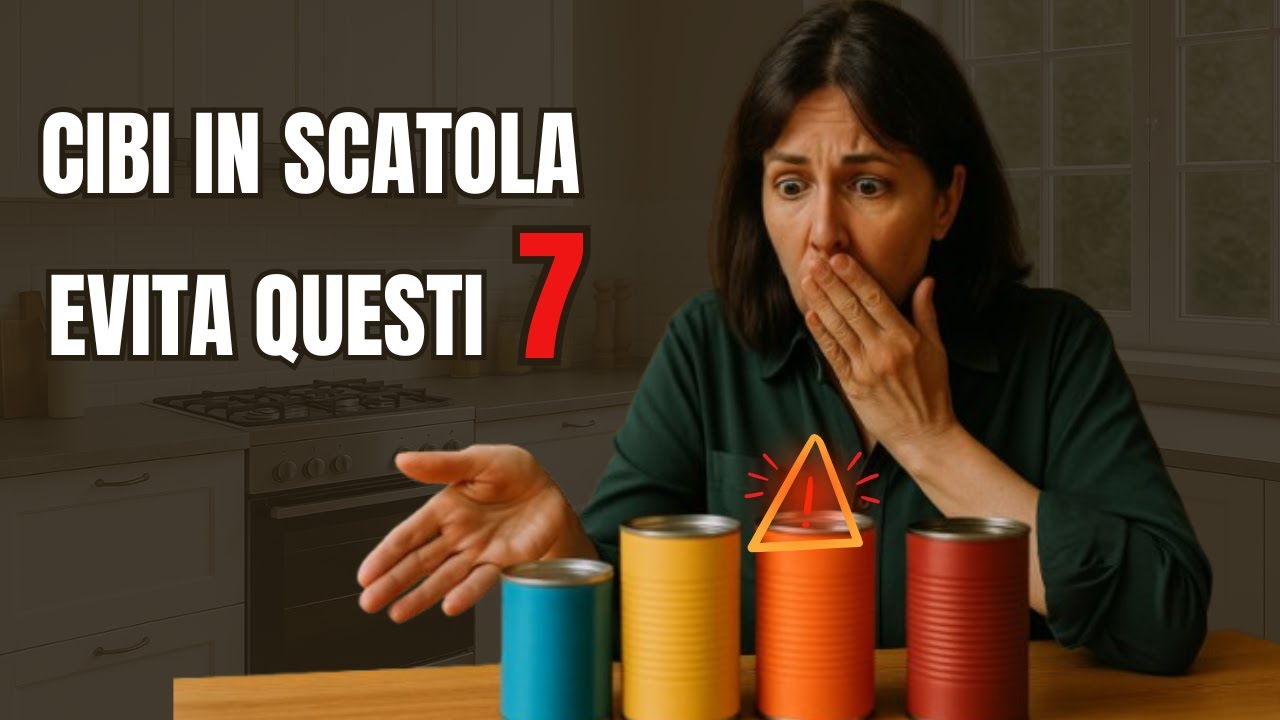 Cibi in Scatola Pericolosi: i 7 da EVITARE ASSOLUTAMENTE dopo i 50Anni ...