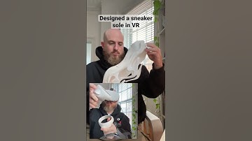 I designed a sneaker in VR | Khamis Studio