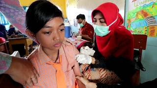 Pelaksanaan Imunisasi HPV di Kota Surabaya Dalam Bulan Imunisasi Anak Sekolah (BIAS) Tahun 2017