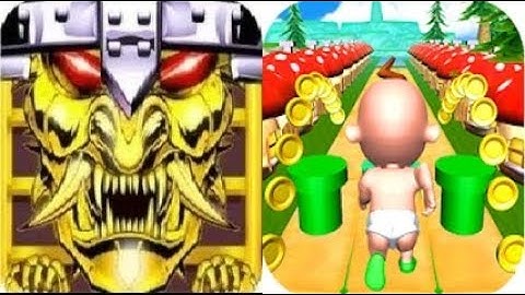 Temple Jungle Castle Run vs Temple Baby Run