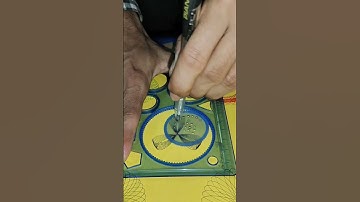 Spirography asmr #trending #art #ytshorts #drawing #diy #spirograph #satisfying #asmr #design