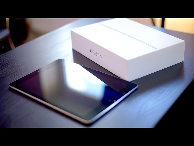 9.7-Inch iPad Pro Unboxing & First Impressions - YouTube