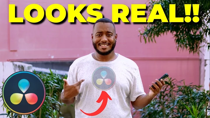 How to Put ANY LOGO on Your T-shirt !! | DaVinci Resolve 18 Surface Tracker Tutorial