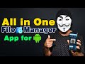 All in One File Manager App For Android - Status Downloader , Recover Deleted File , Hide Files |