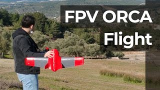 Craycle Fpv Orca 3D Printed Rc Plane - Maiden Flight