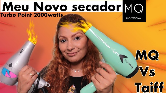 Secador de cabelo Taiff Diamante Fox Íon 3 soft green 220V - 230V