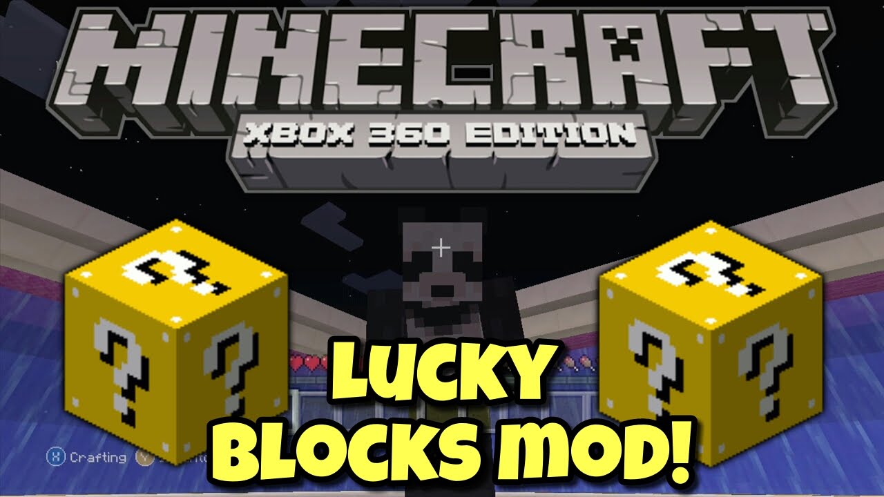 [TU30] Minecraft Xbox TRY YOUR LUCK! Lucky Blocks Mod Showcase