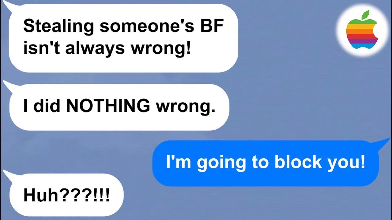 【Apple】Former boyfriend stealer tries browbeat me into attending her wedding at paying for it!