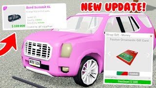 How To Get A *FREE* NEW CAR! NEW Bloxburg Christmas UPDATE 2022! Gift Wrapping, Elf Hunt, MORE!