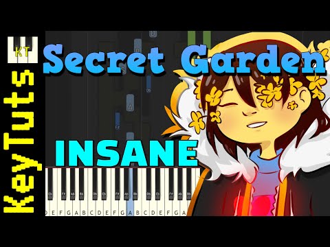 Secret Garden Flowerfell Insane Mode Piano Tutorial Synthesia