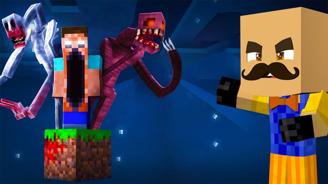 საშიში ერთ ბლოკზე გადარჩენა მაინქრაფთში! Part 3