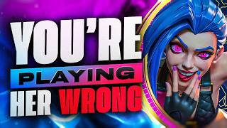 The RIGHT Way To Play Jinx (In Low Elo) - Jinx Unranked to Diamond #2 | Jinx ADC Gameplay Guide screenshot 5