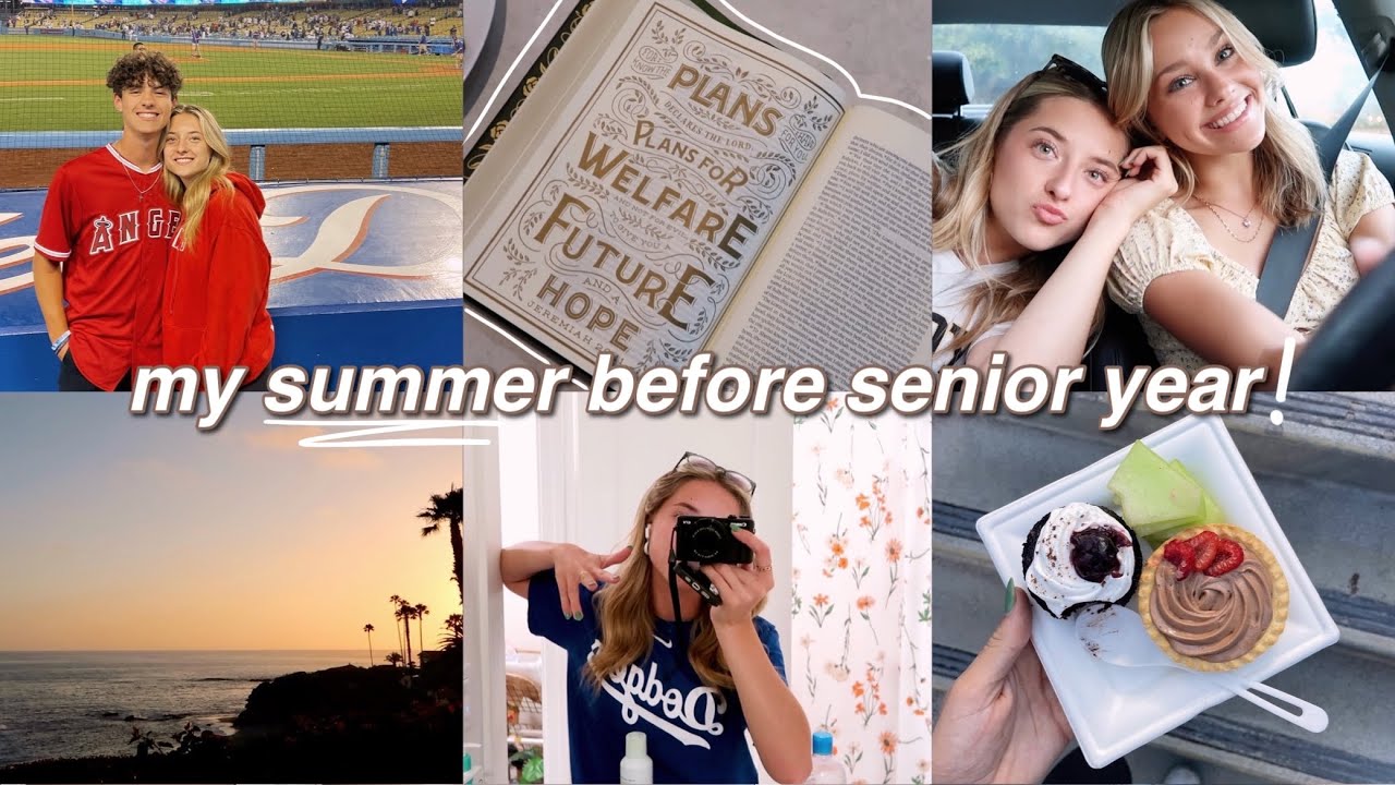 a week of my summer going into senior year