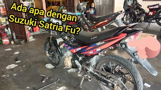 Suzuki Satria Fu brebet,tidak mau digas full