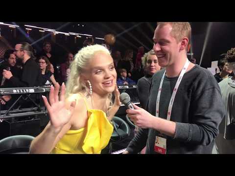 Interview with Margaret - In my Cabana (Melodifestivalen 2018, Stockholm)