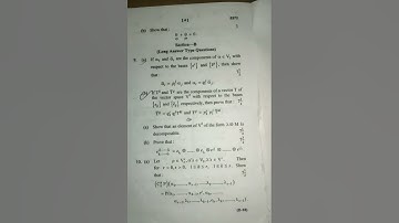 Riemanian Geometry 2019||MSc Mathematics|| Kumaun University Nainital paper