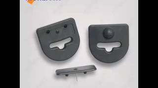 High quality garment store EAS anti lost magnetic blister tag